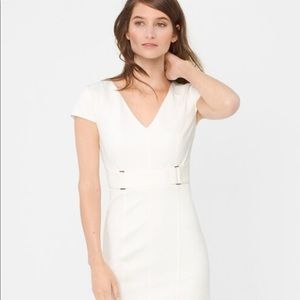 White dress, sz 12, just plain beautiful